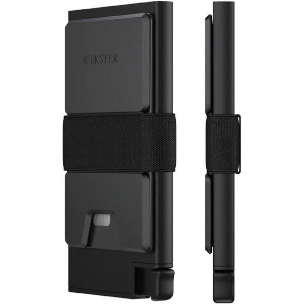 EKSTER Aluminum Cardholder Wallet - Slim Metal Smart Wallet w/ RFID Blocking Layer - New Sealed!