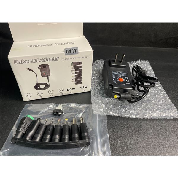Universal Laptop Adapter/Laptop Charger Set - Various Size Adapters Included - Brand New