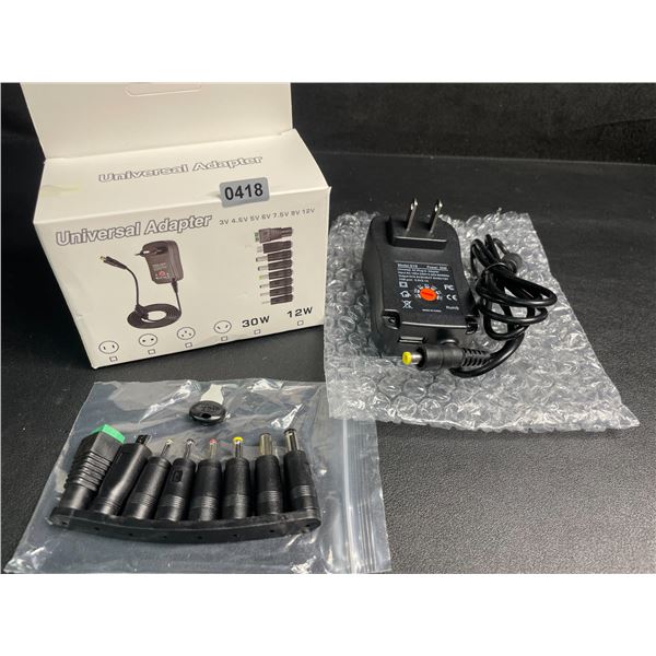 Universal Laptop Adapter/Laptop Charger Set - Various Size Adapters Included - Brand New