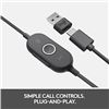 Image 4 : Logitech Zone Wired USB-C Headset with USB-A Adapter; Microsoft Teams Certified - New (Dmg Box)