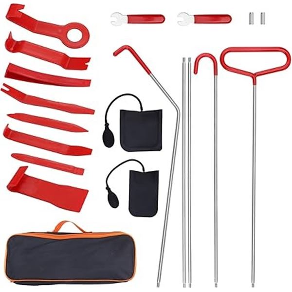 20PCS Car Tool Kit - Emergency Vehicle Lockout/Break In Tool Kit - New in Box