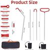 Image 2 : 20PCS Car Tool Kit - Emergency Vehicle Lockout/Break In Tool Kit - New in Box
