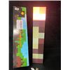 Image 3 : Minecraft Light-Up Wall Torch Lamp - USB-Rechargeable; Multi-Color Effects - New