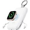 Image 1 : Rorry 10,000mAh Portable Power Bank PD 20W Fast Portable Charger w/ Built-In Cables - New Sealed