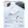 Image 4 : Rorry 10,000mAh Portable Power Bank PD 20W Fast Portable Charger w/ Built-In Cables - New Sealed
