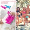 Image 4 : 2-Pack of Inflatable Pool Float Lounge Chairs/Water Pool Float Hammocks - Blue/Pink - New