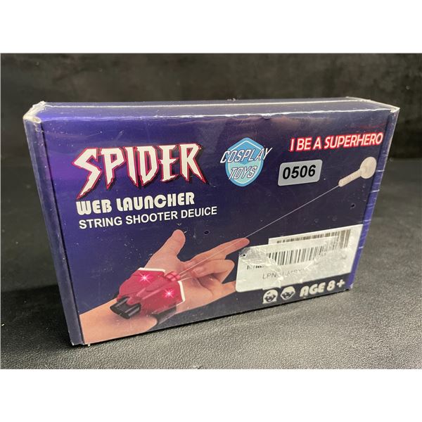 Spider Web Launcher String Shooter Toy - New Sealed