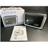 Image 1 : Safe Box/Keepsake Piggy Bank Box with Key/Passcode (Black) Money Safe for Kids - New