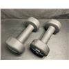 Image 3 : 2PC 10LB Dumbbell Set (Black) - Brand New