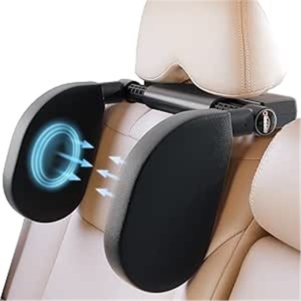 Oasser Detachable Car Seat Headrest Pillow; Adjustable/Great for Travel/Head & Neck Support - New