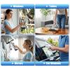 Image 6 : Cordless Electric Window Cleaner Tool Kit; 150ml Water Tank, 2000Pa Powerful Suction - New