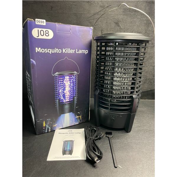 USB Rechargeable Electric Solar Bug Zapper/UV Mosquito Killer Lamp; 4200V, Hanging Design - New