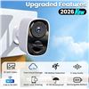 Image 2 : Dual-Band 2K Wireless Security Camera for Outdoors; 2-Way Talk, Motion Detection, Waterproof - New