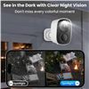 Image 4 : Dual-Band 2K Wireless Security Camera for Outdoors; 2-Way Talk, Motion Detection, Waterproof - New