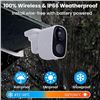 Image 5 : Dual-Band 2K Wireless Security Camera for Outdoors; 2-Way Talk, Motion Detection, Waterproof - New