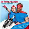 Image 4 : Spider Web Shooter Toy/Launcher Glove with 9.8FT Range - Great for Superhero Role-Play - New