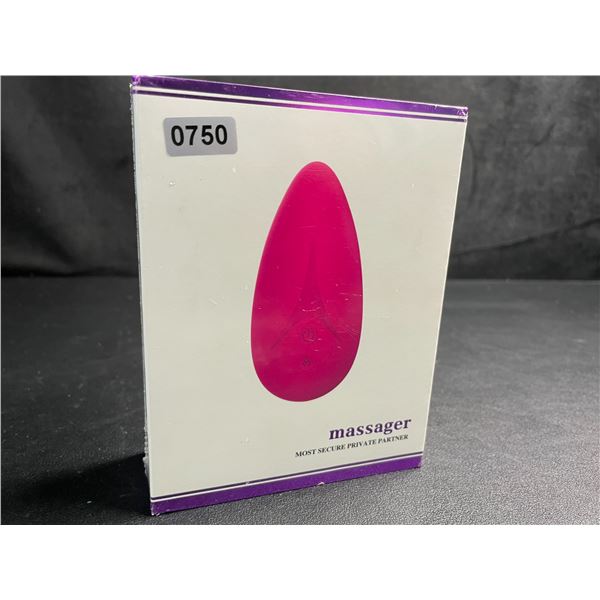 Warming/Vibrating Lactation Massager Device; 10 Vibration Modes/2 Heating Modes - New Sealed