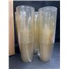Image 2 : 100PCS Gold Glitter Plastic Disposable Cups/Party Cups (10oz) - New in Box