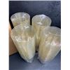 Image 3 : 100PCS Gold Glitter Plastic Disposable Cups/Party Cups (10oz) - New in Box