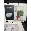 Image 5 : 6-Pack of Decorative Faux Modern Fashion Books/Display Faux Books for Home Decor - New
