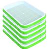 Image 1 : 10-Pack of Seed Sprouter Plant Trays/Germination Trays for Seeds - New