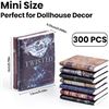 Image 5 : 5 Packs (300pcs Each) Mini Books for Dollhouse/Mini Bookshelves - New