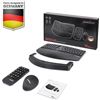 Image 11 : Perixx Periduo-606 Wireless 3-in-1 Combo with Ergonomic Keyboard,Vertical Mouse & Numeric Keypad NEW