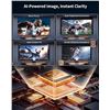 Image 5 : Putrims S36 4K Smart Video Projector with AI Autofocus/Keystone/WiFi 6/Bluetooth Projector - NEW