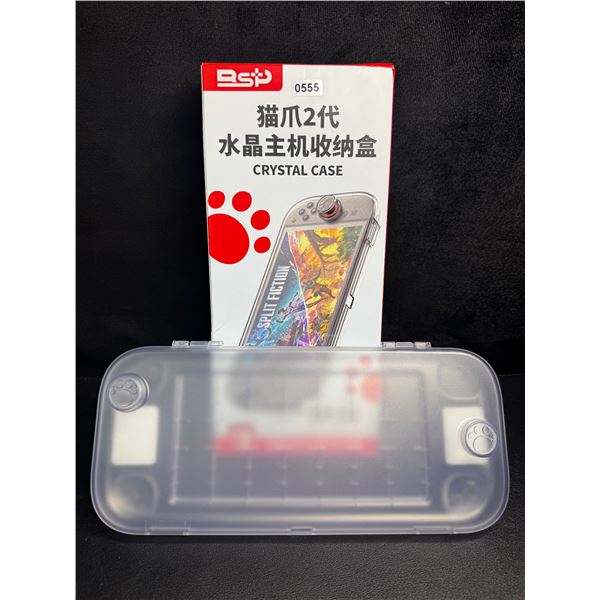 Nintendo Switch 2 Crystal Hard Storage Case for Console Joycons and Games - NEW!