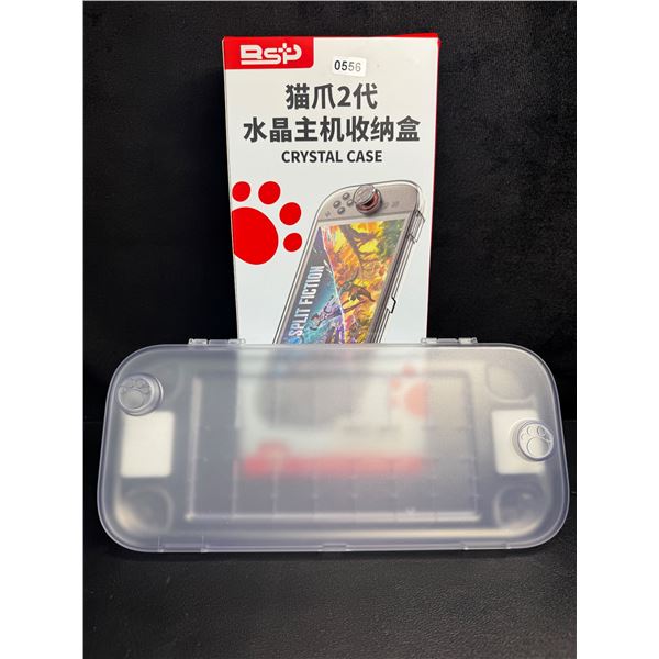 Nintendo Switch 2 Crystal Hard Storage Case for Console Joycons and Games - NEW!