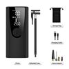 Image 2 : Portable Rechargeable Tire Inflator/Air Pump - Cordless Powerbank/Tire Pump with LED Screen - New!
