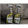 Image 1 : 2 Bottles of Meguiars Ultimate All Wheel Cleaner Active Gel 709ml Each - NEW!