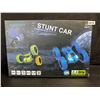Image 1 : Pink Remote Control Double-Sided R/C Stunt Car with LED Headlights - Flip/Stunt Car Toy - Brand New