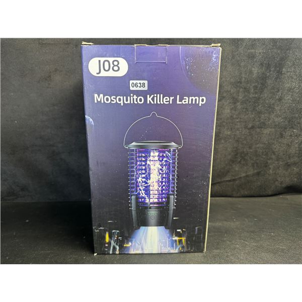 USB Rechargeable Electric Solar Bug Zapper/UV Mosquito Killer Lamp; 4200V, Hanging Design - New