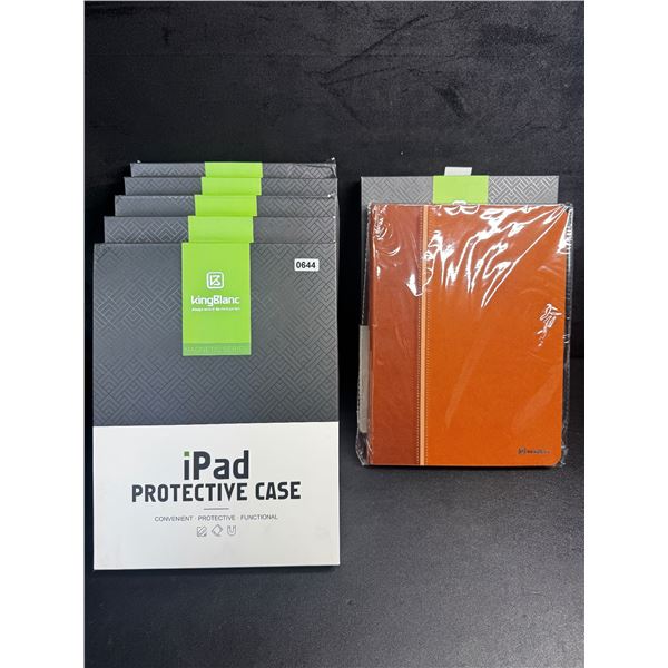 6PCS KingBlanc Magnetic Series Ipad Cases with Stylus Holder for Air3/Pro 10.5" - New!