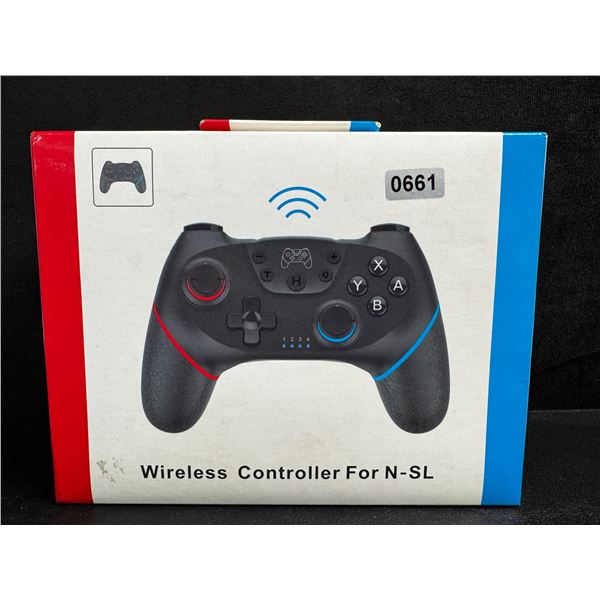Nintendo Switch/Lite Red and Blue Wireless Rechargeable Controller - New