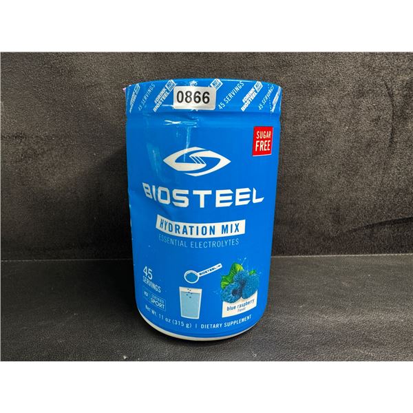 BioStell Hydration Mix - Blue Raspberry 315G 45 Servings - New
