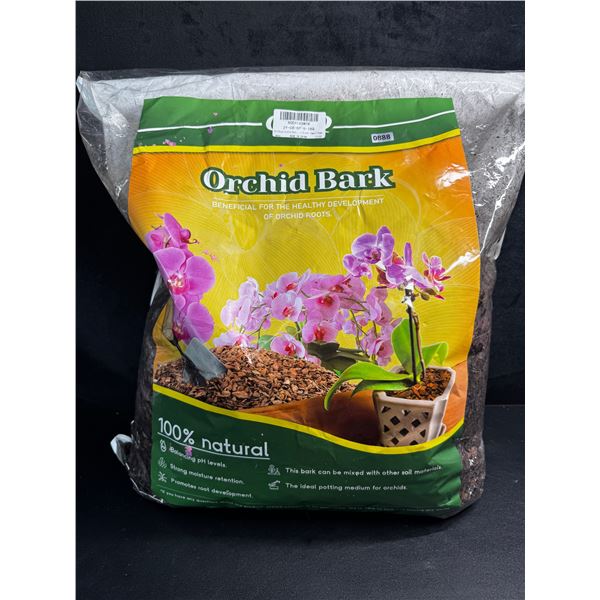 17L Bag of 100% Natural Orchid Bark Potting Soil - New