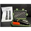 Image 1 : Super Bright Long Range Rechargeable Flashlight in Carry Case - New