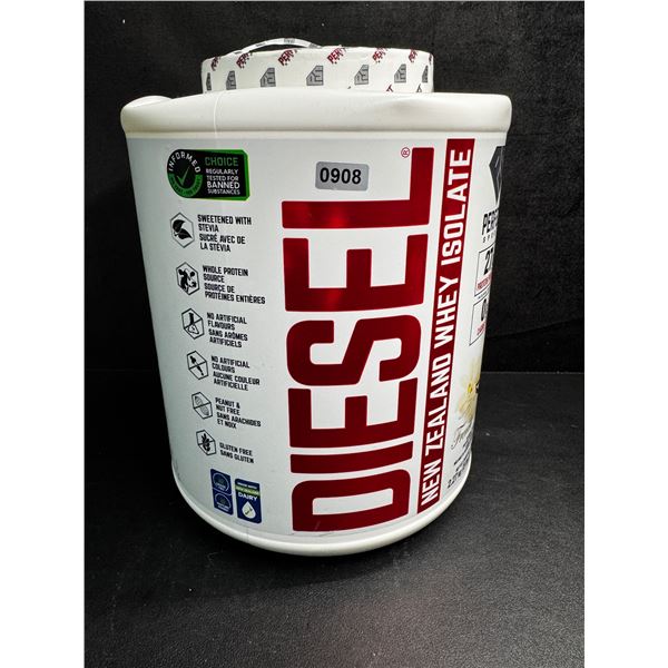 DIESEL 5LB Jug of New Zealand Whey Isolate 75 Servings - French Vanilla Flavour - New