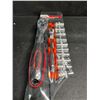 Image 3 : EpAuto 1/4" Drive Socket Set with 10 Sockets - New