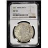 Image 1 : 1921 MORGAN DOLLAR NGC AU58