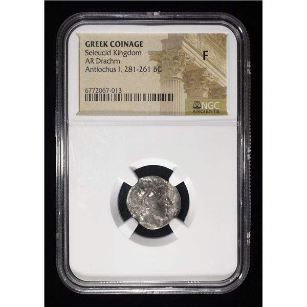 ANTIOCHUS I, 281-261 BC NGC F