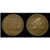 Image 1 : (2) 1858 FLYING EAGLE CENTS