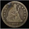 Image 1 : 1877-CC SEATED LIBERTY QUARTER