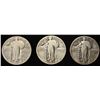 Image 1 : 1927-P,D,S STANDING LIBERTY QUARTERS VG