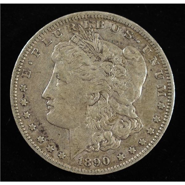 1890-O MORGAN DOLLAR