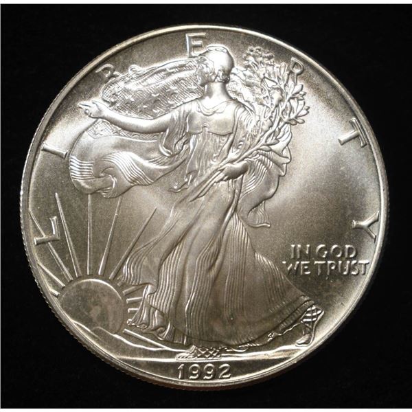 1992 AMERICAN SILVER EAGLE
