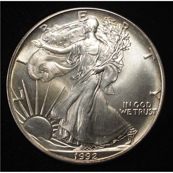1992 AMERICAN SILVER EAGLE