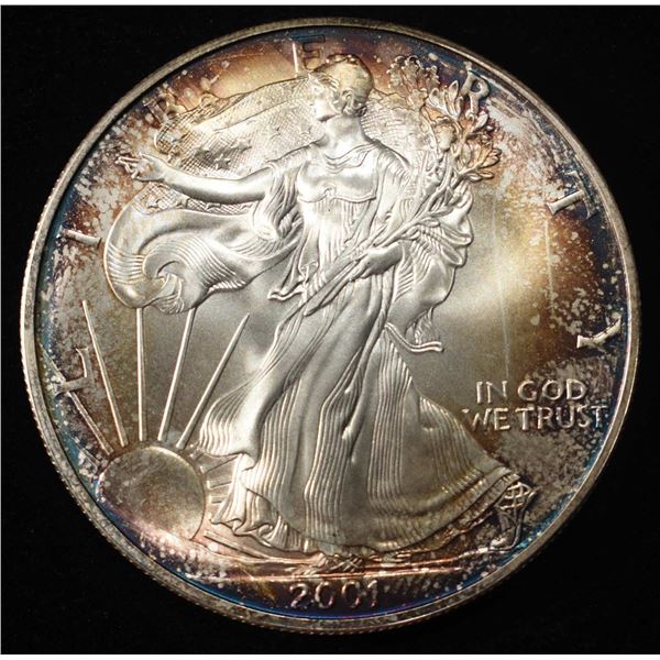 2001 AMERICAN SILVER EAGLE